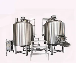 Maquinaria de fabricación de cerveza artesanal, 5hl, 500l, cerveza de grano ale