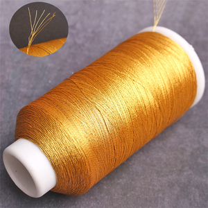 Auf Lager High Tenacity 3/6/9/12/15 Ply 1000 <span class=keywords><strong>m</strong></span> Gold Silber Metallic Thread DIY Schmuck herstellung Faden - Product Image 4