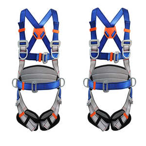 Arnés de Seguridad Reflectante de Cinco Puntos para Todo el Cuerpo, Ajustable, con Hebilla de Conexión Rápida, Estándar <span class=keywords><strong>EN</strong></span>, para Andamios y Electricistas - Product Image 1