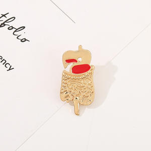 人体器官胃徽章核磁共振兽药合金别针 - Product Image 4