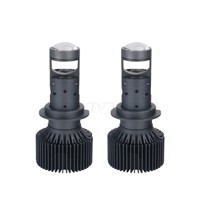GOODZOOM 4300K Mini projecteur de phare H7 LED Ampoule de phare H7 LED Phares de voiture H7 Ampoules H7 pour voiture
