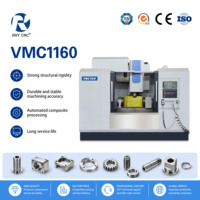 Centre d'usinage vertical 5 axes VMC1160 BT40 8000 tr/min Moteur unique 11 kW Système CNC FANUC Haute précision Multifonctionnel Robuste