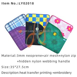 Nhà sản xuất trực tiếp <span class=keywords><strong>Neoprene</strong></span> máy tính xách tay tay Áo với túi tùy chỉnh và ẩn xử lý Kiểu dáng đẹp bảo vệ Bìa - Product Image 2
