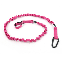 Accessoires de pêche en kayak de haute qualité personnalisés, sangle de pagaie extensible, cordon de sécurité, laisse de pagaie de kayak