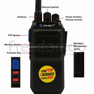 Walkie Talkie FMST TC-369 UHF de 5 Vatios de Largo Alcance, Radios Bidireccionales Inalámbricos Profesionales, Transceptor FM con Batería de 12 Horas - Product Image 3