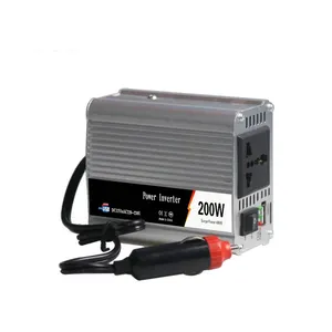 Coche 200W 12V Dc Ac110v 220V Mico Power Inverter Convertidor 1 Usb