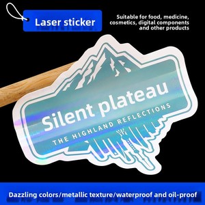 Etiquetas Adhesivas Impermeables Personalizadas para Sellado de Té de Burbujas, Impresión de Logotipo con Código <span class=keywords><strong>QR</strong></span>, Etiquetas Adhesivas Transparentes para Vasos de Bebidas - Product Image 3