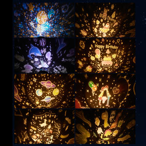 Lampada d'Atmosfera a LED Ricaricabile USB di Piccole <span class=keywords><strong>Dimensioni</strong></span> Stile Moderno Luce di Proiezione Cielo Stellato Regalo Smart Home per Bambini - Product Image 4