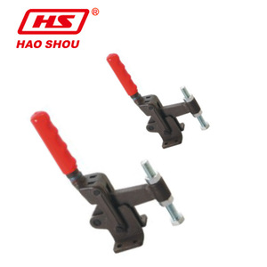 Hao Shou <b>Right</b> <b>Angle</b> <b>Clamp</b> HS-70725 Metric Carbon Steel Industrial <b>Clamp</b> Non Adjustable Painted Surface - Product Image 4