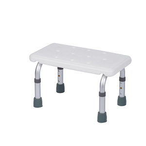 Bathroom Safety <b>Stool</b> Aluminum Alloy Frame Adjustable Height For Elderly Disabled Pregnant Women - Product Image 3