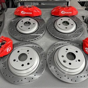 Étrier <span class=keywords><strong>de</strong></span> <span class=keywords><strong>frein</strong></span> arrière 7600 4 pots Kit d'étrier <span class=keywords><strong>de</strong></span> voiture 15 16 17 pouces pour Ford Mazda Cx5 6 Series Focus St 2015 Explorer - Product Image 2