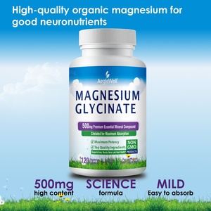 Cápsulas de Glicinato de Magnesio de Marca Propia, Suplemento de Magnesio para la Salud Muscular, Articular y Cardíaca - Product Image 3