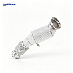ชุดท่อลงสแตนเลส 304 สำหรับ BMW 320i 330i F30 G20 B48 2.0T ระบบไอเสียสมรรถนะสูง พร้อมแผ่นกันความร้อน - Product Image 3
