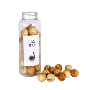 Cuentas <span class=keywords><strong>de</strong></span> madera grandes <span class=keywords><strong>de</strong></span> 60cm, decoración artesanal, pino natural perfumado, redonda, Bola <span class=keywords><strong>de</strong></span> masaje, bricolaje - Product Image 3