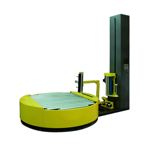 In-<strong>line</strong> Rotary Stretch Film <strong>Automatic</strong> <strong>Pallet</strong> Wrapper - Product Image 1