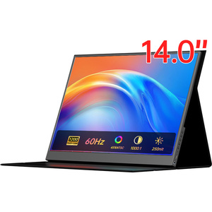 Monitor Portátil Eimo OEM ODM de 14 Pulgadas, Extensor de Pantalla para Laptop, Conexión con un Solo Cable, para Uso en Viajes y Conferencias Empresariales - Product Image 1