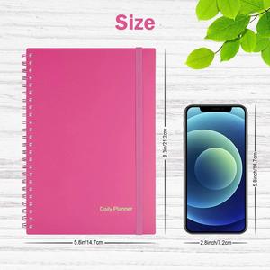 New Arrivals Agenda Daily A5 <b>Diary</b> Custom Printing Organizer Binder Paper Hardcover Leather Journal Planner Gift - Product Image 4