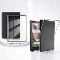 Casing E-Reader Transparan Kompatibel untuk Kindle Paperwhite 13th KPW7 2026 7 Inch TPU Pelindung Airbag