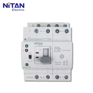 Nitan D2R 63A 230V 4P duy nhất giai đoạn 10kA phá vỡ năng lực công nghiệp điện kép tự động chuyển đổi PC loại đường sắt - Product Image 1