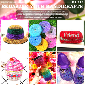 BOBOHOO diamantes de imitación resina gelatina sólido opaco Color macarrón no Hotfix piedra de cristal para vasos manualidades zapatos chándales chaqueta - Product Image 6