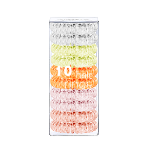 71 Couleur Silicone En <span class=keywords><strong>Plastique</strong></span> Élastique <span class=keywords><strong>Cheveux</strong></span> Cravates <span class=keywords><strong>Spirale</strong></span> Enroulé Téléphone Cordon Téléphonique 10PCS <span class=keywords><strong>Cheveux</strong></span> Cravates En Vrac - Product Image 6