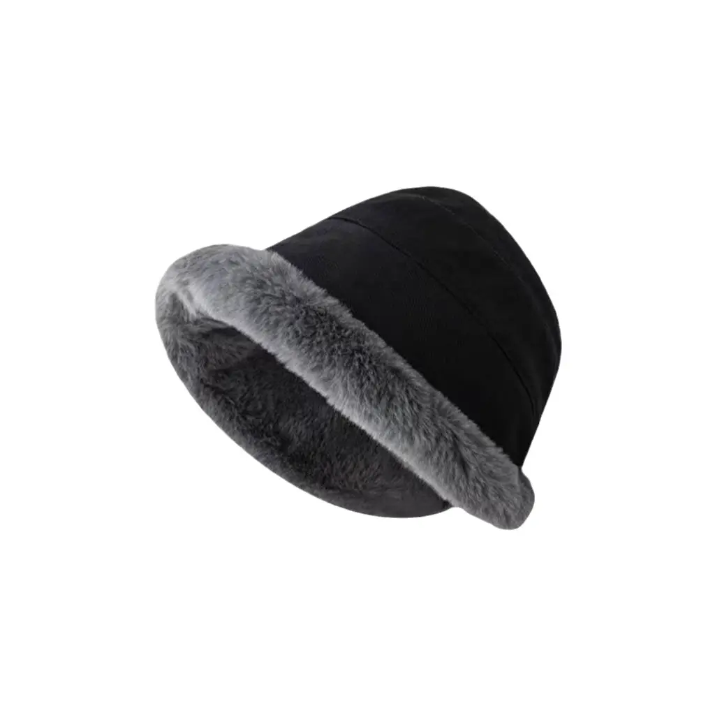 Женская осенне-зимняя ветрозащитная теплая шапка в этническом стиле, утепленная плюшевая и теплая шапка рыбака