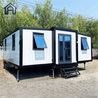 Maison conteneur préfabriquée sur mesure de 40 pieds, extensible, en vente, maison mobile, module de maison conteneur, maison conteneur pliable