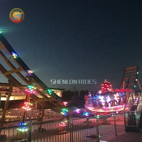 Manege pour forain manèges de foire équipement électrique amusement volant ufo ride