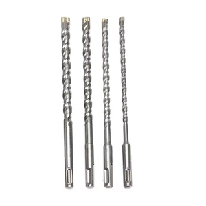 Chiave in Acciaio Bianco ad Alta Velocità 5/6/8/10mm per Trapano Elettrico, Punta da Trapano per Calcestruzzo 11cm, Doppio Slot <span class=keywords><strong>SDS</strong></span> Plus per Martello da Muratura - Product Image 2