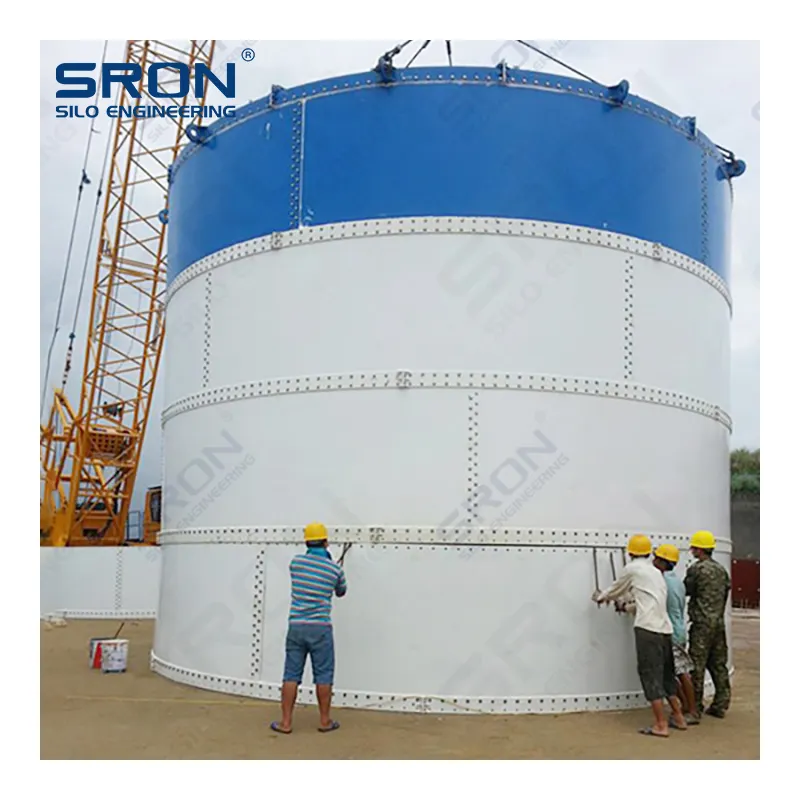 2023 sron đa chức năng Silo hệ thống 50T 80t 100t 200t 300t xi măng Silo để bán