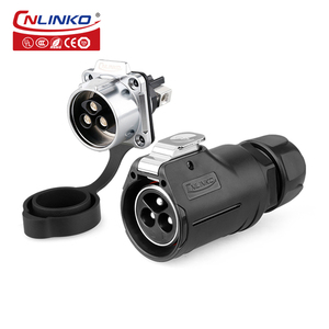 Cnlinko M28 <span class=keywords><strong>3</strong></span> <span class=keywords><strong>pin</strong></span> nam và nữ 35A cắm ổ cắm IP68 không thấm nước kết nối điện - Product Image 1