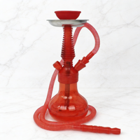 Chichas jetables portables, ensemble de chichas, chicha à usage unique, design miniature en plastique, chicha de voyage en plastique, vente en gros