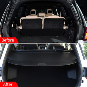 Estante de paquete de coche accesorios interiores universales para Benz <span class=keywords><strong>GLS</strong></span> 2020-2023 cubierta de carga de maletero retráctil - Product Image 2