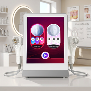 Máquina de microagujas RF dorada en oferta, profesional 2 en 1, radiofrecuencia, dispositivo antiarrugas y rejuvenecedor de piel para salón de belleza - Product Image 1