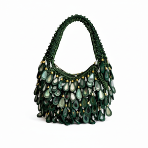 Trendy Beaded Evening <b>Bag</b> Women's Luxury Handcrafted Purse Bulk And Low MOQ - Product Image 1