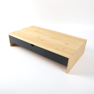 Monitor <b>riser</b> stand, desktop computer stand, desktop storage box, office <b>desk</b>/workstation lift - Product Image 2
