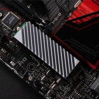 Алюминиевый кулер для SSD M.2 2280 с ЧПУ-обработкой и силиконовой термопрокладкой для ПК/PS5 (серый, производство Китай)