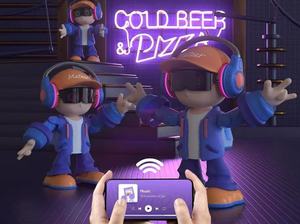 Robot interactif intelligent Meteer AI, jouet pour animaux de compagnie, chat vocal, contrôle par application Bluetooth, reconnaissance de rythme de <span class=keywords><strong>danse</strong></span>, cadeau STEM pour enfants - Product Image 6