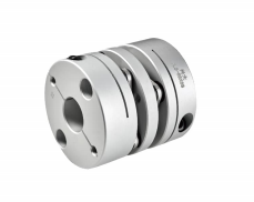 Accouplement de transmission rigide de précision en alliage d'aluminium, conception OEM personnalisable pour connexion de diaphragme de couple d'arbre de moteur - Product Image 4