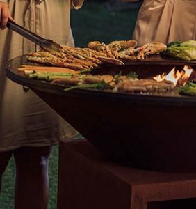 <span class=keywords><strong>Baril</strong></span> <span class=keywords><strong>Barbecue</strong></span> <span class=keywords><strong>Barbecue</strong></span> à charbon d'extérieur Foyer au bois - Product Image 5