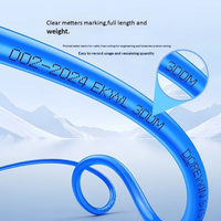Cable Ethernet LAN para Interiores Kneysum, Personalización Directa de Fábrica, 305M 1000FT Cat6a CCA, 8 Conductores, Par Trenzado UTP, AZUL