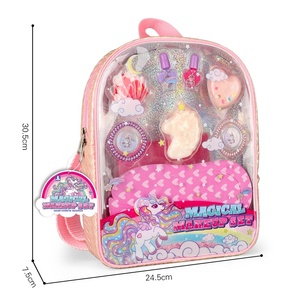 ZYRA TOYS ZR-31D Maquillage pour enfants Licorne Cosmétiques Cadeau de bain Jouets Sac avec sel de bain et confettis de bain et chaussures - Product Image 6