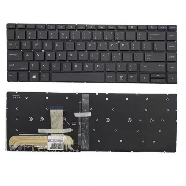 Replacement Laptop Keyboard for HP EliteBook x360 1040 G4 G5 US English Backlit Keyboard