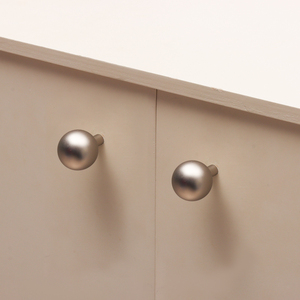 HK0021 Simple Ball Gold Brass <strong>Round</strong> Knob <strong>Handle</strong> for Furniture Hardware Kitchen Cabinet Cupboard Drawer <strong>Door</strong> Pulls Knobs <strong>Handles</strong> - Product Image 2