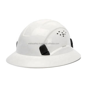 Casque de sécurité WELTA prêt à l'emploi, motif fibre de carbone par impression par transfert d'eau, réglable à cliquet, en ABS, certifié CE EN397 ANSI Z89.1 6 - Product Image 4