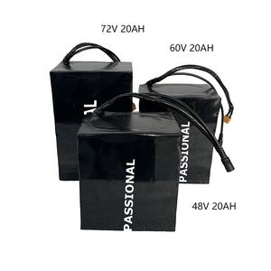 แบตเตอรี่ลิเธียมไอออนแบบชาร์จไฟได้ OEM 24V 36V 48V 60V 72V 50ah 40Ah 30ah 20ah 60ah 18650 21700 26650 - Product Image 2