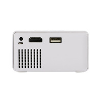 Projecteur LCD YG300, lecteur multimédia domestique, mini-projecteur pour jeux vidéo, télévision, home cinéma, prend en charge la lecture multimédia HD