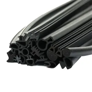 주문 모양 내밀린 실리콘 PVC TPE TPV EPDM 고무 지구 물개 밀어남 고무 물개