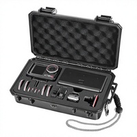 Étui étanche portable compatible pour Osmo Action 5 Pro/4/3, 2 batteries/MIC/Hub/carte SD