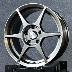 Velg Flow Formed Deep Dish 4x100 Ukuran <span class=keywords><strong>16</strong></span> Inch JDM Silver Buddy Club P1 Bahan Aluminium Alloy untuk Aplikasi Aftermarket - Product Image 2